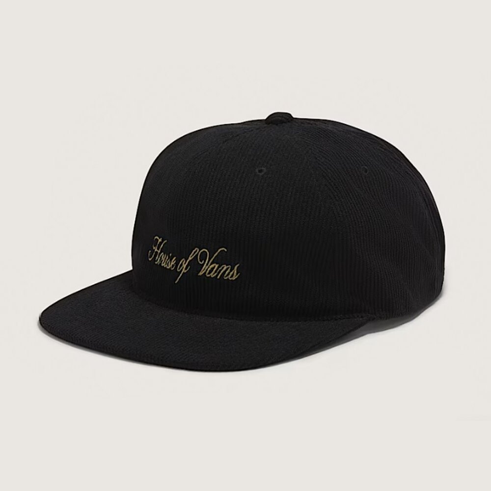 Vans Leisure Low Hat Black New With Tags